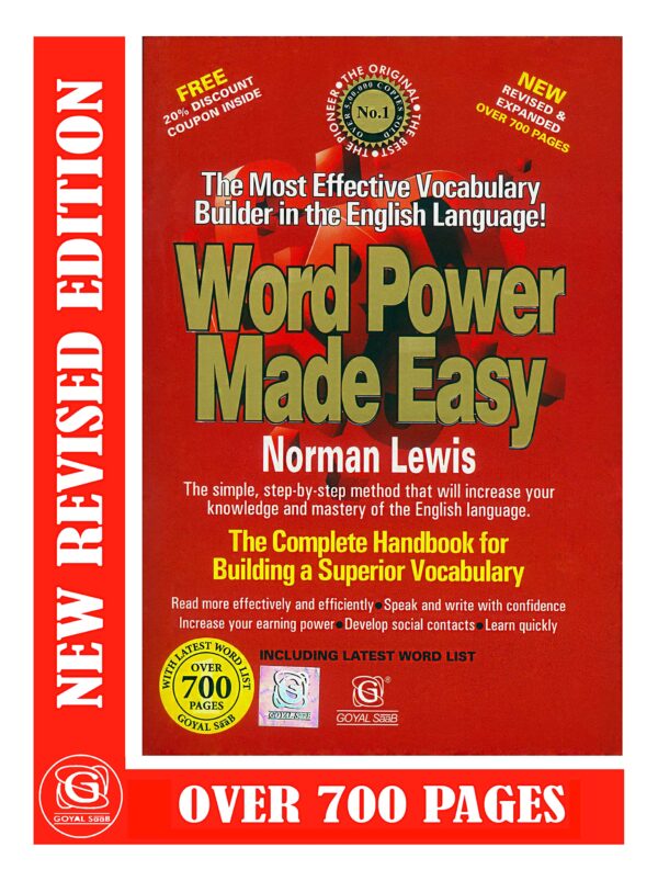 Word Power Made Easy By Norman Lewis (More than 700 Pages)